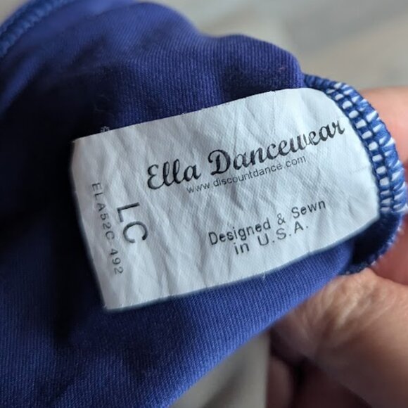 Ella Dancewear * Mesh Tank Leotard * Large Child - Picture 4 of 5